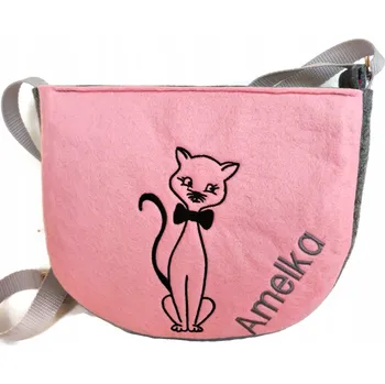 Kabelka Dětská kabelka Tomasz Siekański černá, odstíny šedé a stříbrné, růžová