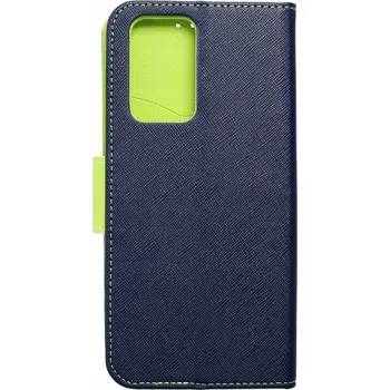 Pouzdro na mobilní telefon Flipové pouzdro Xiaomi Redmi Note 10 Pro modré kožené