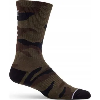 Fox Ponožky CAMO CREW SOCK hnědé velikost univerzální