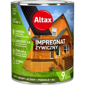 Vrták ALTAX Impregnační lazura s pryskyřicí 0,75l DĄB