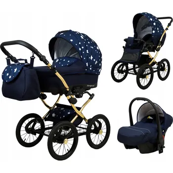 Kočárek Dětský kočárek 3v1 BabyLux Margaret