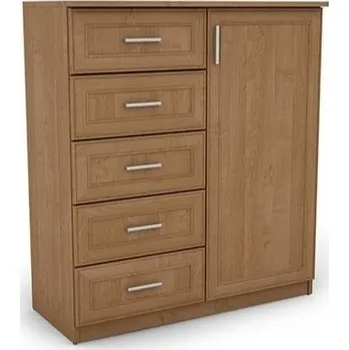 Komoda Komoda eMeblast 100 x 44 x 112 cm olše matná