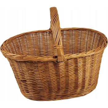 Obraz Koš pro zvířata proutěný hnědý