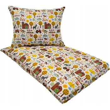 Povlečení Sada povlečení Głęboki Sen 100 x 160 cm bílá