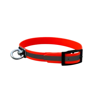 Obojek pro psa Barvářský obojek - 25mm šíře Barva: Reflexní, Velikost: S, Barva spony: Černá