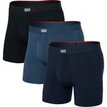 Boxerky SAXX VIBE XTRA SUPER SOFT BB FLY 3PK Man velikost XL