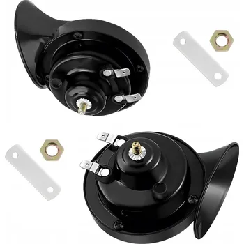 Houkačka Hlasitá houkačka klakson 12V 2 kusy FANFÁRA