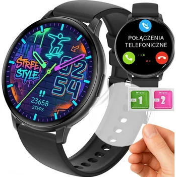 Hodinky Chytré Hodinky | hovory | svítilna | kroky kalorií | polské menu