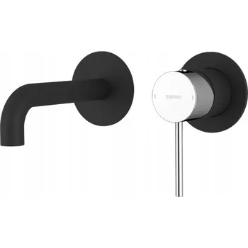 Vodovodní baterie Umyvadlová baterie pod omítku Sapho černá