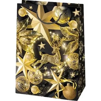 Dárková taška DÁRKOVÁ TAŠKA VÁNOČNÍ T5 BOŽÍ HOD VÁNOČNÍ T5_GW_82 VZOR 1