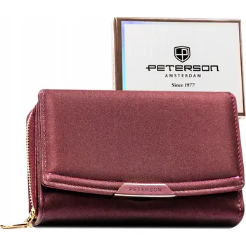 Peněženka Peterson peněženka eko kůže fialová - dámská