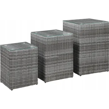 Konferenční stolek Stolek VidaXL obdélníkový 40 x 40 x 62 cm kovový