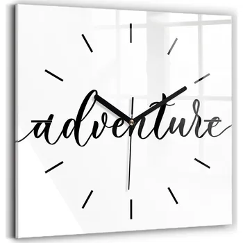 Hodiny Nástěnné hodiny Wallfluent bílé 30 cm