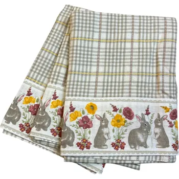 Utěrka Texicop s.r.o. Bavlněná utěrka ZAJÍČCI 3ks