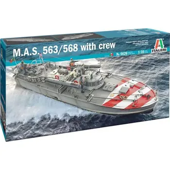 Italeri M.A.S. 563/568 s posádkou (1:35)