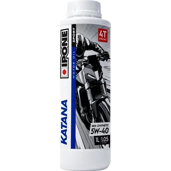 Motorový olej MOTOROVÝ OLEJ IPONE KATANA 5W40 100% SYNTETICKÝ 1L (ESTER, MA2) 4T