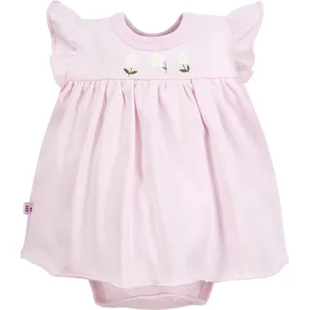 Kojenecké oblečení Eevi Body tunika MEADOW růžová - 80