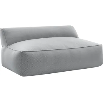 Zahradní pohovka Bobochic Paris Světle šedá zahradní pohovka Riviera 160 cm