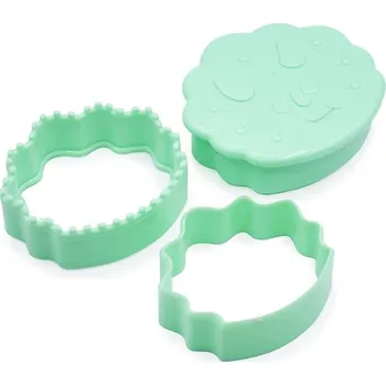 Figurka Melii Vykrajovátko na sendviče 3v1, 2 ks - buldoček/dinosaur