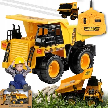 RC model auta Dálkově ovládaný ciężarówka wywrotka XXL + pilot