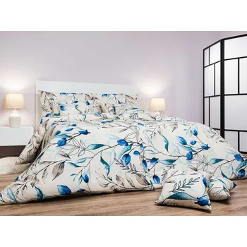 Povlečení Krepové povlečení KOMFORT Milaya banán 2x 70x90, 240x220