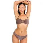 Menstruační plavky Modibodi Shimmer Hi-Leg Cheeky Bottom Espresso spodní díl (MPMSHLCSD) L