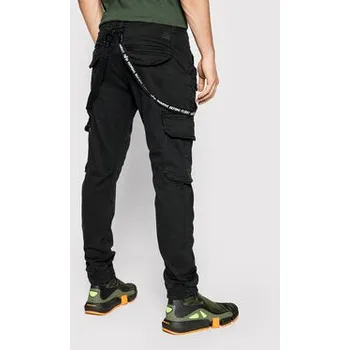 Alpha Industries Kalhoty z materiálu Utility 128202 Černá Slim Fit 30