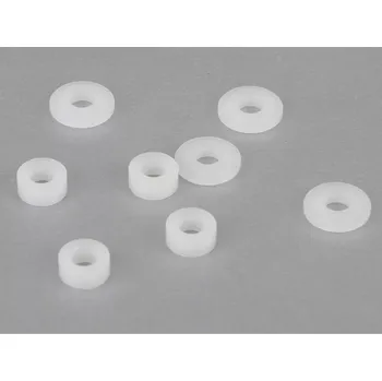 Team Losi Racing TLR vložky tlumičů CNC (4): 22 všechny