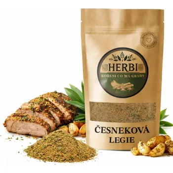 Koření Herbi Koření Česneková legie, 50 g – extra silné česnekové koření s medvědím česnekem