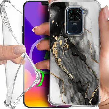 Pouzdro na mobilní telefon Zadní Kryt Caseline pro Xiaomi Redmi Note 9 bezbarvý