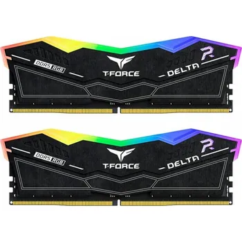 Operační paměť Team Group DIMM 32 GB DDR5-6400 (2x 16 GB) Dual-Kit (schwarz, FF3D532G6400HC32ADC01, Delta RGB, INTEL XMP, AMD EXPO)