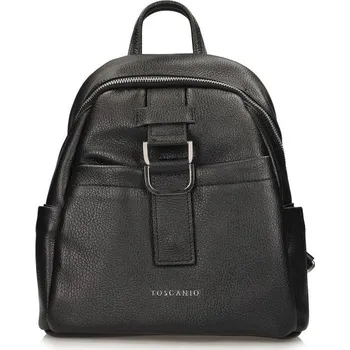 Kabelka Toscanio batoh kožený G54 černá