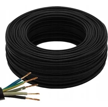 elektrický kabel Elektrický kabel Texsim OMY, 5pramenný, 0,75 mm2, kulatý, 1,00 m