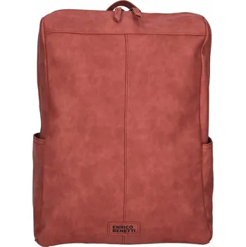 Enrico Benetti Kensi dámský batoh na notebook 15" - červená - 15,5L