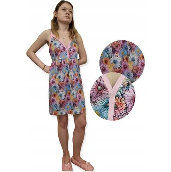 Dámská noční košile Dartomik košile noční dámská s ramínky před kolena, velikost M