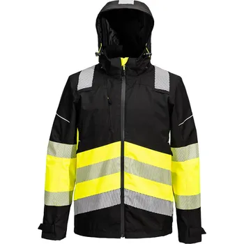 Sport PORTWEST PW368 - PW3 Extreme Rain bunda s vysokou viditelností třídy 1 Barva: HV žlutá, Velikost: M 18869_M2