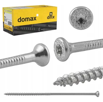 Vrut Tesařský vrut s kuželovou hlavou 5mm stříbrný - CS - balení 5x90 200 ks