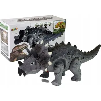 Figurka Bateriově napájená Dinosaurus Triceratops šedá Hračka