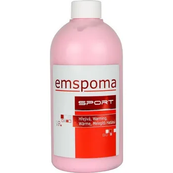 Masážní přípravek Masážní EMSPOMA 500g hřejivá (skladem)