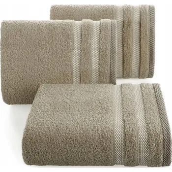 Ručník Osuška Eurofirany 70x140 cm bavlna světle hnědá