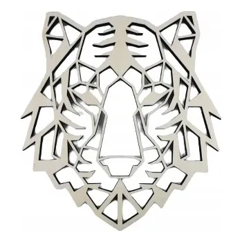 Obraz DEKORACE NA ZEĎ TYGR SKLÍŽKA 50X46cm