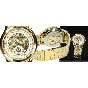 Hodinky Luxusní hodinky Wlisth zlaté