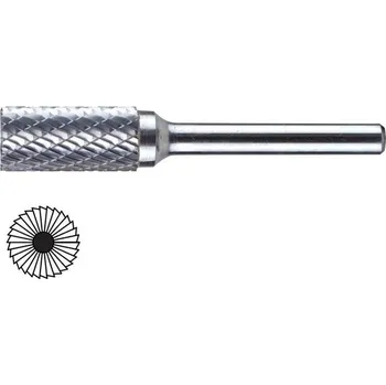 Fréza Noga CB2606 - Technická fréza pr. 6 mm - TYP B - čelní válcová