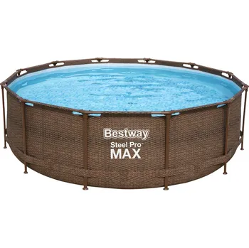 Bazén Bestway Steel Pro Max Rattan 3,66 x 1 m 16609