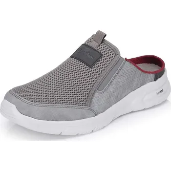 Pánské pantofle Pánské nazouváky RIEKER B7390-42 šedá S6 45