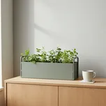 Kovový truhlík Esme pastelová zelená RAL 6021