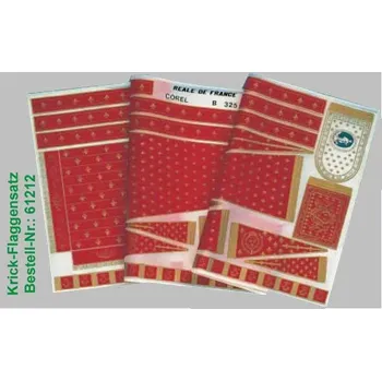 Krick Modelltechnik Krick Sada vlajek Reale de France