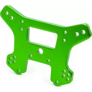 RC náhradní díl Traxxas věž předních tlumičů hliníková zeleně eloxovaná