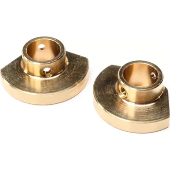 Axial krytka hřídelí kol zadní, mosaz (30g): SCX10 PRO