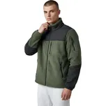 Pánská jarní fleecová bunda TEMSTER Barva: Zelená, Velikost: 4XL